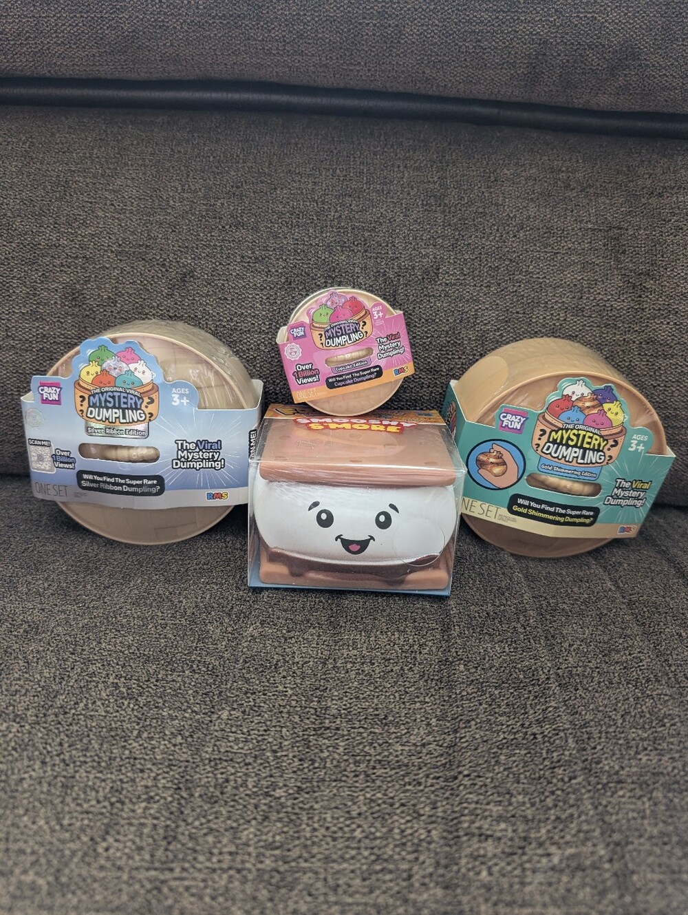 Mystery Dumplings, Mini Dumpling & Smooshy Smore